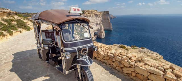 Tour en tuk tuk por Gozo + Paseo en barco por Comino y la Laguna Azul