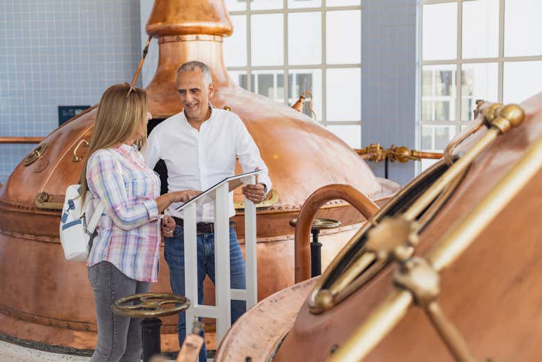 Conociendo la fábrica de cervezas