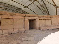 Entrada al templo Hagar Qim