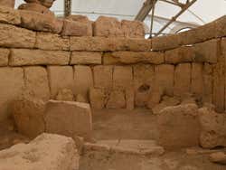 Cámara central del templo