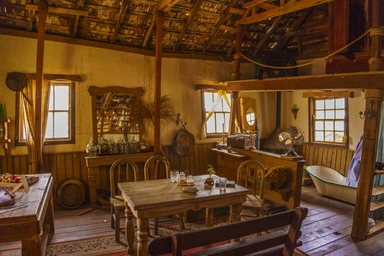 Decorados cinematográficos de la película Popeye
